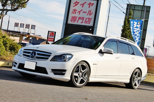 W204 メルセデス ベンツ Cクラス を H&R で ローダウン。 | 鈴鹿